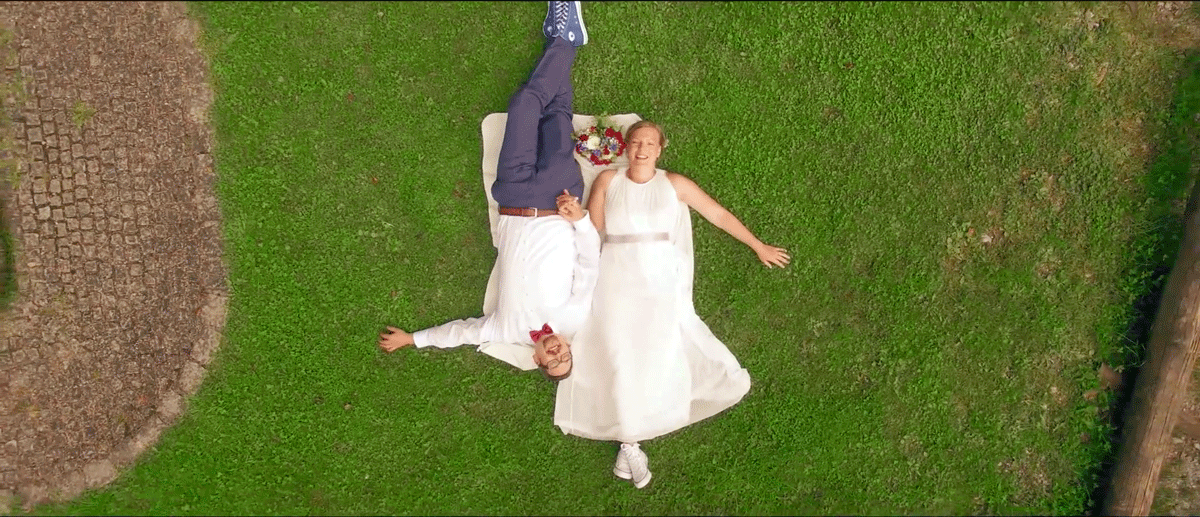 Hochzeitsvideo Drohne