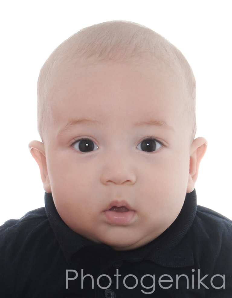 Baby passport photo biometric