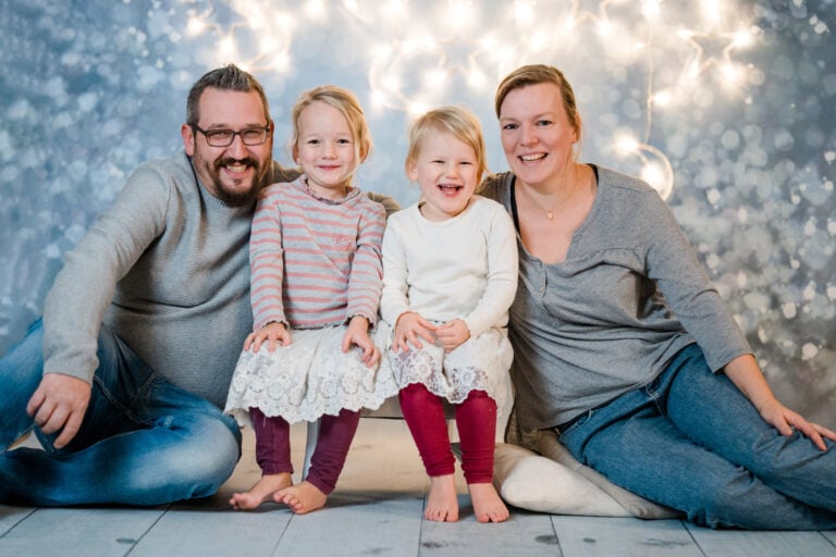 Weihnachts Shooting Familie